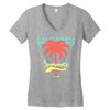California Summer Women's V-Neck T-Shirt