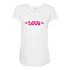 FAHRIE77 Maternity Scoop Neck T-shirt