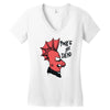 punk's not dead Women's V-Neck T-Shirt