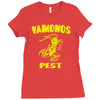 vamonos pest control breaking bad walter white inspired pinkman meth m Ladies Fitted T-Shirt