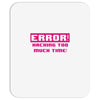 hacking error Mousepad