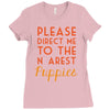 please direct me to the nearest puppies Ladies Fitted T-Shirt