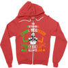 conor mcgregor notorious go to war irish Zipper Hoodie
