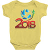 world cup 2018 Baby Bodysuit