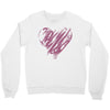 valentines day hearts Crewneck Sweatshirt