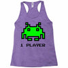 arcade player one Racerback Tank