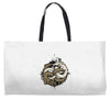 neverending fight Weekender Totes