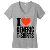 and cats Women's V-Neck T-Shirt
