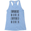 empowered women 3 Racerback Tank