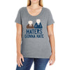 rickz genius pickles 2 Ladies Curvy T-Shirt