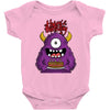 happy birthday monster Baby Bodysuit