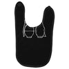 dove v's grenade banksy art Baby Bibs
