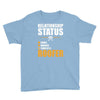 relationship status taken by a roofer Youth Tee