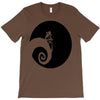 nightmare before christmas black logo T-Shirt