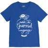 music is the universal language of mankind V-Neck Tee