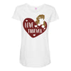 love furever Maternity Scoop Neck T-shirt
