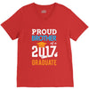 Class of 2017 Proud Brother Graduation V-Neck Tee