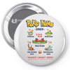 poke nom nom nom Pin-back button