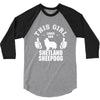 This Girl Loves Shetland Sheepdog 3/4 Sleeve Shirt