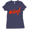 love vinyl Ladies Fitted T-Shirt