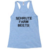 schrute farm beets Racerback Tank