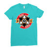 eye one led Ladies Fitted T-Shirt