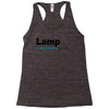lamp   brick tamland likes this facebook thumbs up mens white t shirt Racerback Tank