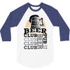 Beer Club Pub 3/4 Sleeve Shirt