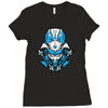 samurai blue ranger Ladies Fitted T-Shirt