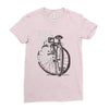 bike 'til you barf Ladies Fitted T-Shirt