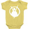 new v for vendetta logo Baby Onesie
