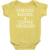 coffee obsession Baby Bodysuit