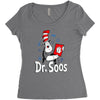 Dr.Soos Women's Triblend Scoop T-shirt