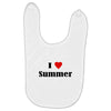 i love summer Baby Bibs
