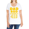dad bod Ladies Curvy T-Shirt