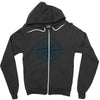 compass sun Zipper Hoodie