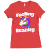 feeling stabby Ladies Fitted T-Shirt