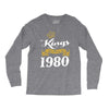 kings are born in 1980 Long Sleeve Shirts