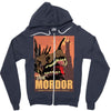 visit mordor Zipper Hoodie