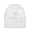 lazy day humour Baby Beanies