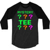 mystery tee shirt random funny cheap t shirt pop culture hipster graph 3/4 Sleeve Shirt
