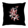 aztec quetzalcoatl Throw Pillow
