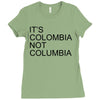 it's colombia not columbia Ladies Fitted T-Shirt