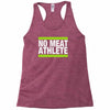 no meat athlete! Racerback Tank