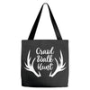 Crawl Walk Hunt Tote Bags