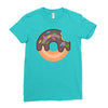 donut Ladies Fitted T-Shirt