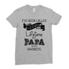 i ve been called a lot of names in my lifetime but papa is my favorite Ladies Fitted T-Shirt