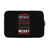merry corruption of a pagan holiday Laptop sleeve