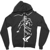 undefeated stencil football Zipper Hoodie