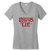 friends don't lie 1 Women's V-Neck T-Shirt